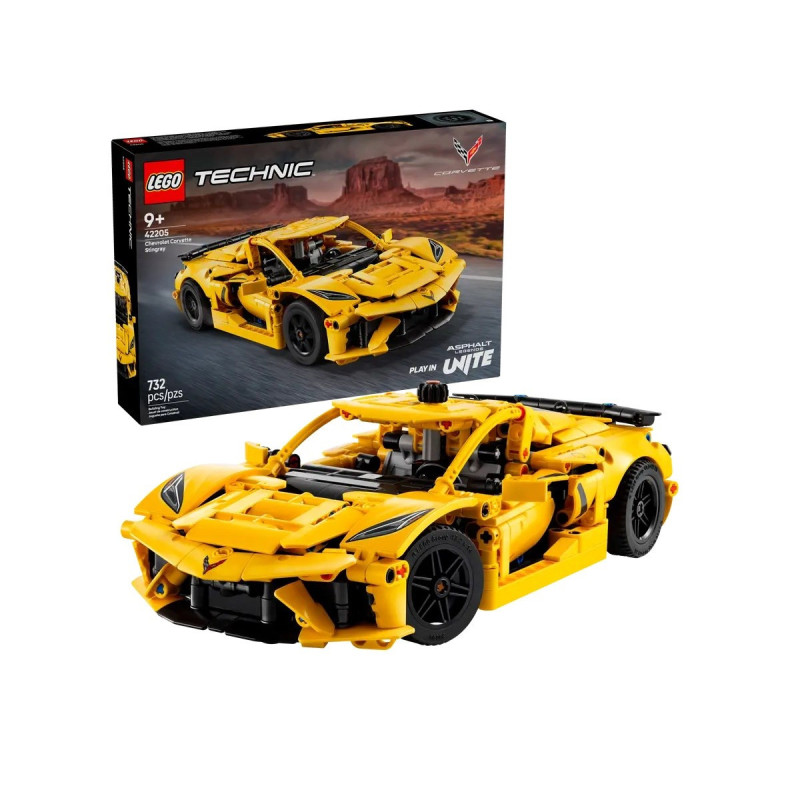 Konstruktorius LEGO® Technic Chevrolet Corvette Stingray 42205, 732 vnt.