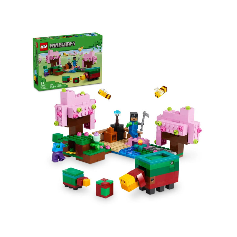 LEGO Minecraft The Cherry Blossom Garden