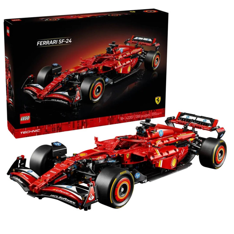 Konstruktorius LEGO® Technic Ferrari SF-24 F1 Car 42207, 1361 vnt.