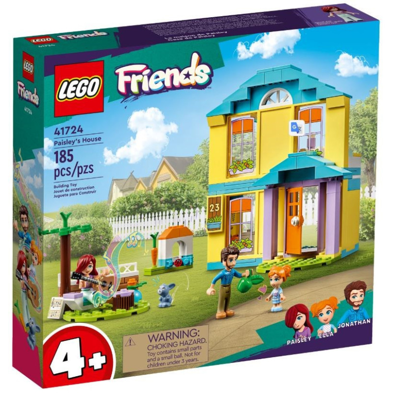 Konstruktorius LEGO Friends Peizli namai 41724