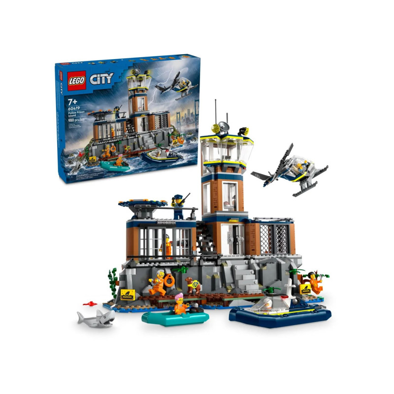 LEGO City 60419 Police Prison Island +DOVANA LEGO® Pinjata (40644)