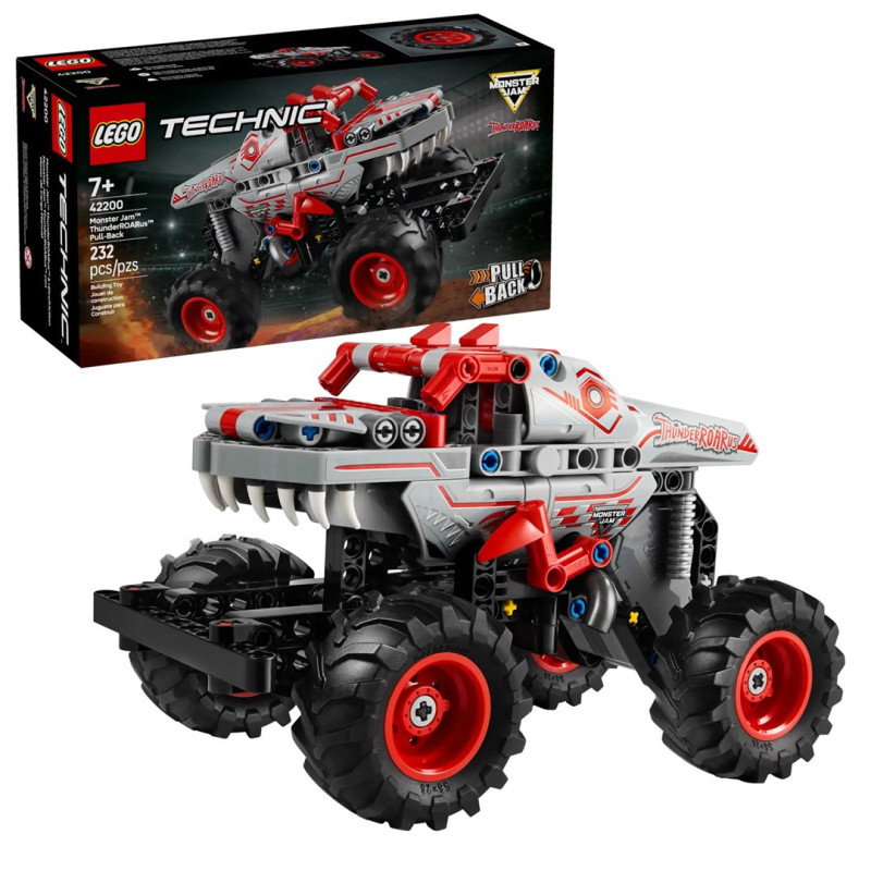 LEGO Technic Monster Jam™ ThunderROARus™ pull-back 42200 - Atgauk 20%