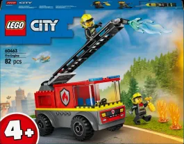 LEGO City Fire Engine with Ladder 60463, 82 vnt.