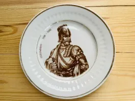 Kolekcinė dekoratyvinė lėkštė GEDIMINAS, kabinama