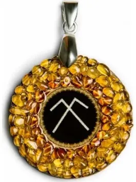 Kaklo papuošalas - amuletas "DANGAUS KUPOLAS"