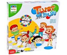 Malplay Aktyvus Žaidimas Twister su 2 naujais laukais