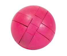 3D dėlionė Fridolin "Kamuolys", purpurinė