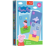 Peppa Pig TREFL Kortų žaidimas „Kiaulytė Pepa“