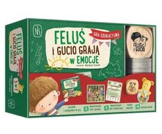 Stalo žaidimas Nasza Księgarnia Feluś ir Gucio emocinis žaidimas