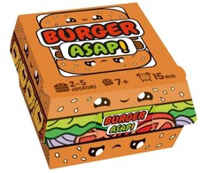 Burger ASAP - Asmodee - Greičio žaidimas - 7 metų vaikams