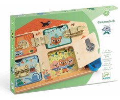 Djeco Edukacinis medinis žaidimas - Namas su spynomis ( DJ01659 )