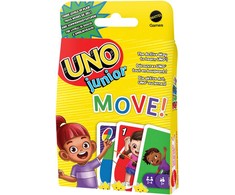 Mattel Uno kortos mažiesiems pajudėkime