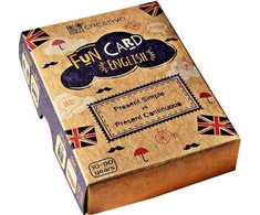 Creativo Pramogos kortelė anglų kalba dabartis paprastas dabartis nuolat