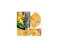 Pokemon kortos 10 vnt. auksinė kolekcija Gx Rare V serijos Vmax Rares+ albumas 240 kortoms