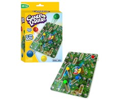 FUNVILLE GAMES žaidimas Snakes & Ladders 3D, kelioninė versija, 61145