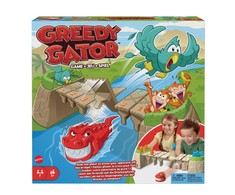 MATTEL GAMES Stalo žaidimas „Išdykęs krokodilas“