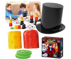 „Woopie“ stebuklingų triukų žaidimas su skrybėle Mały Magik 4+