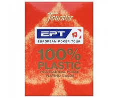 Fournier EPT Pokerio Kortos (Raudonos)