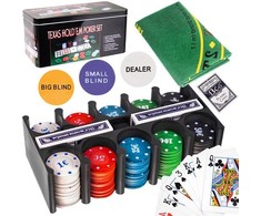 Iso Trade Pokerio rinkinys dėžutėje, 200 žėtonų