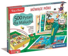 Clementoni Toys CLE Mokausi žaisdamas! Kalbėkite.pen500klausimų d/mal.50944