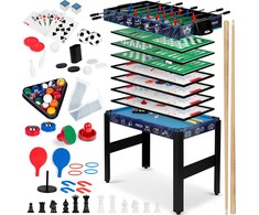 Neo-Sport Kelių žaidimų stalas 12in1 106x59x90 cm NS-801 juoda