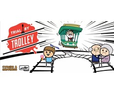 Spilbræt Trial by Trolley