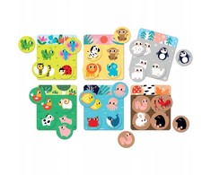 Czuczulotto edukaciniai gyvūnai žaidimas