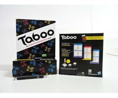 Hasbro „Taboo“ vakarėlių žaidimas (naujas leidimas) – atspėk žodį prieš laikrodį