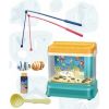 Cooler Stuff Žaidimas žvejyba - akvariumas su judančiomis žuvimis, LED apšvietimas
