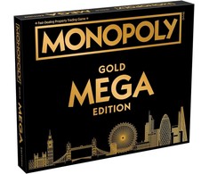 Winning Moves Monopoly: The Mega Gold Edition