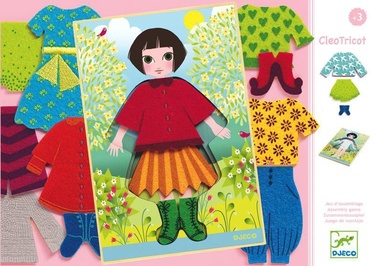 Medinė Dress Up Girl CleoTricot DJ01697 Djeco dėlionė