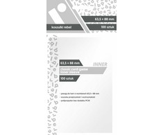 REBEL rankovės – klasikinio kortų žaidimo vidinė dalis (63,5 x 88 mm) – 100 Vnt