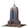 3D dėlionė Empire State Building, 13.9 cm x 6.3 cm, 216 vnt. Ravensburger dėlionė