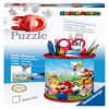 3D dėlionė Pencil Cup Super Mario, 1 cm x 0.8 cm, 54 vnt. Ravensburger dėlionė