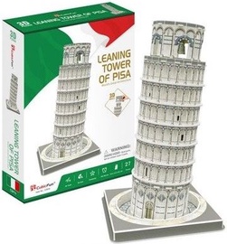 3D The Leaning Tower of Pisa, 27 vnt. Cubicfun dėlionė