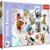 Dogs Holiday Pictures 30031, 60 cm x 40 cm, 300 vnt. Trefl dėlionė