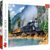 Puzzle Mountain Train 37379, 48 cm x 34 cm, 500 vnt. Trefl dėlionė
