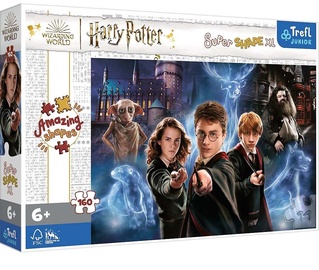 Magic World Harry Potter 50034, 40 cm x 60 cm, 160 vnt. Trefl dėlionė