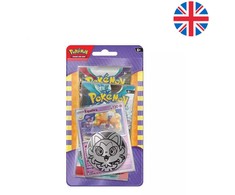 English Pokemon collectible card game blister