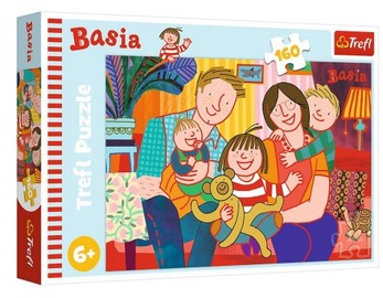 Meet Basia 15409, 27.5 cm x 41 cm, 160 vnt. Trefl dėlionė