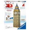 3D dėlionė Big Ben 11246, 6 cm x 6 cm, 54 vnt., ruda/įvairių spalvų Ravensburger dėlionė