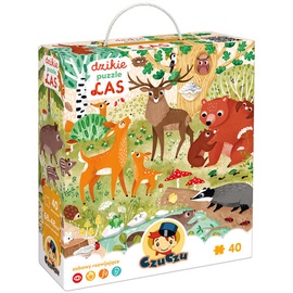 Forest 2504, 48 cm x 68 cm, 40 vnt. CzuCzu dėlionė