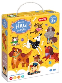 Hau-Dogs 2191, 32 cm x 66 cm, 40 vnt. CzuCzu dėlionė