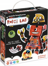 Robot Lab, įvairių spalvų, 63 vnt. CzuCzu dėlionė