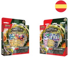 Spanish Pokemon Koraidon & Miraidon Deck of collectible trading cards game assorted