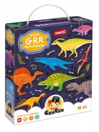 Dinosaurs 2412, 32 cm x 66 cm, 60 vnt. CzuCzu dėlionė