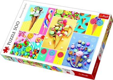 Favorite sweets 37335, 48 cm x 34 cm, 500 vnt. Trefl dėlionė