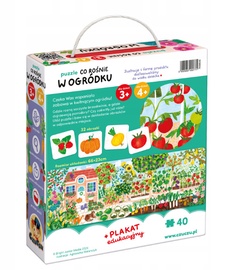 What Grows In The Garden, 23 cm x 66 cm, 40 vnt. CzuCzu dėlionė