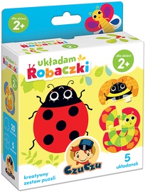 Bugs, 14 cm x 12.5 cm, 20 vnt. CzuCzu dėlionė