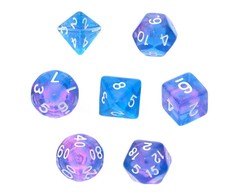 REBEL RPG kauliukų rinkinys – Mėnulio akmenys – Orchidėja